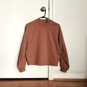 Uniqlo Mock Neck Sweatshirt / Size XS